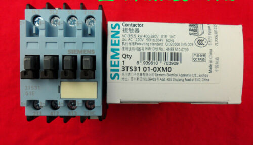 Siemens 3TS3101-0XM0 3TS3101-0X Ac contactor New