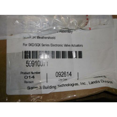 SIEMENS 599-10071/32000254 FLOWRITE WEATHERSHIELD FOR SKD/SQX ACTUATORS 181475