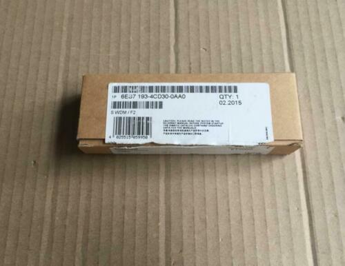 1PC NEW Siemens 6ES7193-4CD30-0AA0 6ES7193-4CD30-0AA0 IN BOX One year warranty