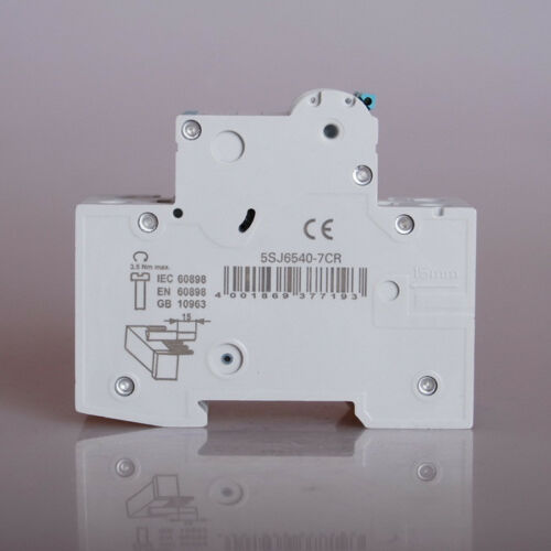1Pcs New Siemens Miniature Circuit Breaker 5SJ6540-7CR 2P / 40A Type C