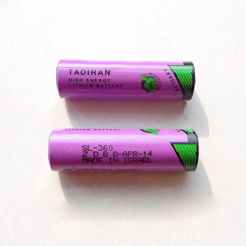 2 x 3.6V SL-360 PLC/TL-5903 2.4Ah Battery 6ES7971-0BA00 for Siemens S7-400 PLC