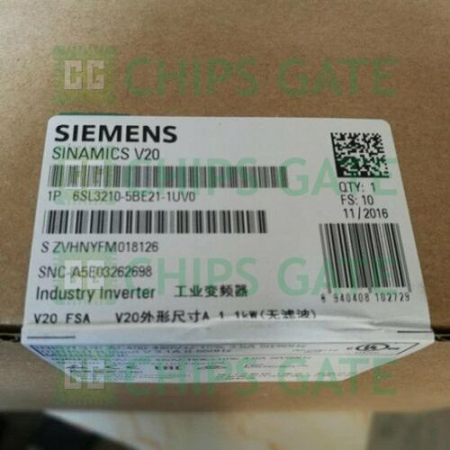 1PCS New Siemens 6SL3 210-5BE21-1UV0 6SL3 2105BE211UV0 Fast Ship