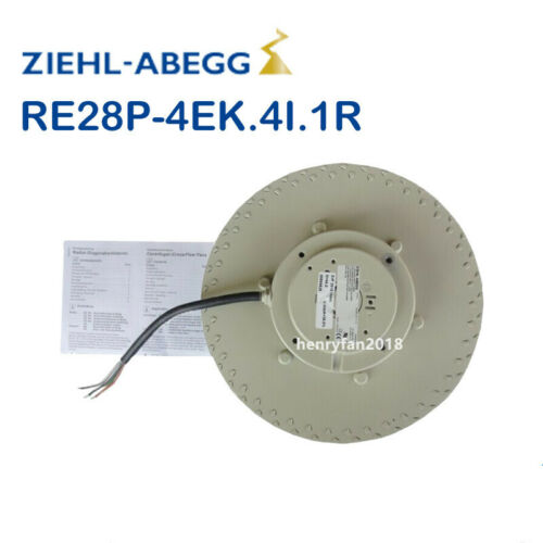 Original Ziehl-abegg fan RE28P-4EK.4I.1R AC 230/400V Siemens inverter fan NEW