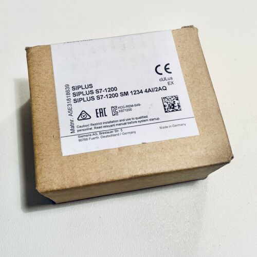 *New Siemens SIPLUS S7-1200 SM 1234 4AI/2AQ 6AG1234-4HE32-2XB0 PLC DCS IO Module