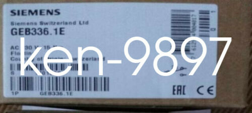 1PC NEW SIEMENS Electric Damper Actuator GEB336.1E 15Nm AC230V