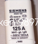 1PC New Siemens 3NA5132 3NA5 132 125A 500V 120KA gL/gG NH1