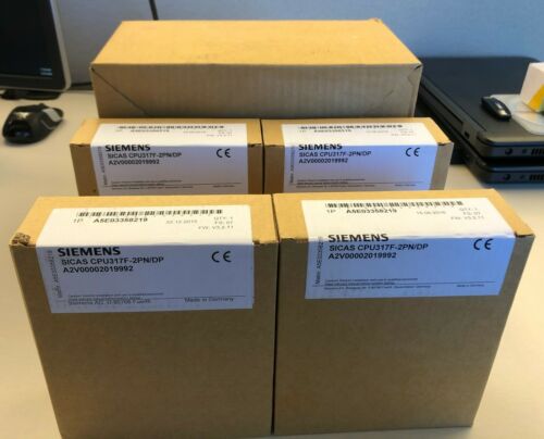 SIEMENS 6ES7317-2FK14-0AB0 S7-300F CPU317F-2 PN/DP (New - Sealed In Box)