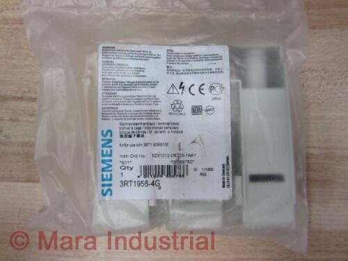 Siemens 3RT1-956-4G Contactor Box 3RT19564G