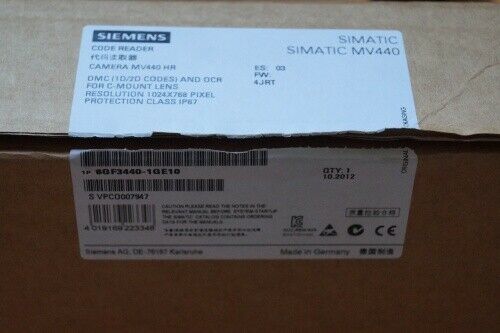 Siemens 6GF3440-1GE10 Simatic Mv440 Hr 6gf3440-8da11