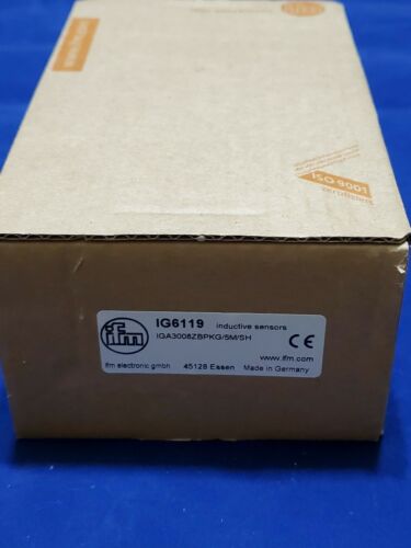 *NEW* IFM EFECTOR IGA3008ZBPKG/5M/SH (IG6119)