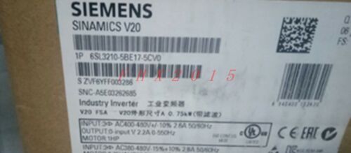 ONE NEW Siemens 6SL3210-5BE17-5CV0 6SL32105BE175CV0