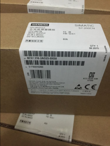1PCS Siemens S7-200CN CPU226CN 6ES7216-2AD23-0XB8 In Box -New Free Shipping