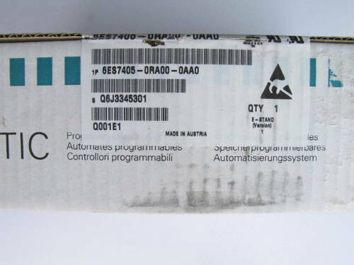 SIEMENS POWER 6ES7 405-0RA00-OAAO 6ES7405 6ES7405-0RA00 NEW FAST SHIPPING