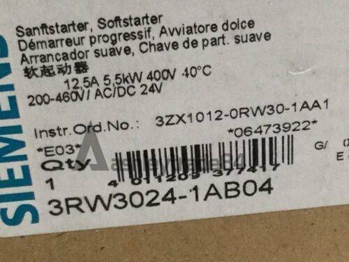 1PC Brand New Siemens 3RW3024-1AB04 Quality assurance fast delivery
