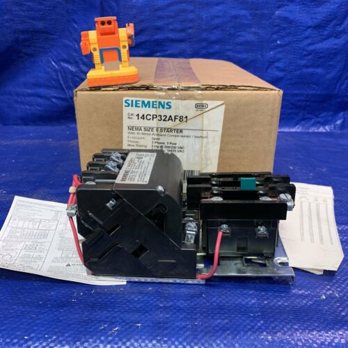 Siemens 14CP32AF81 NEMA Size 0 Starter