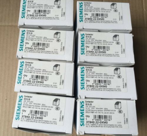 1PC New in box Siemens 3TB40 22-0XM0 3TB4022-0XM0 contactor