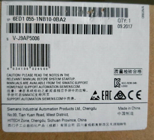 1PC New Siemens Extension module 6ED1 055-1NB10-0BA2