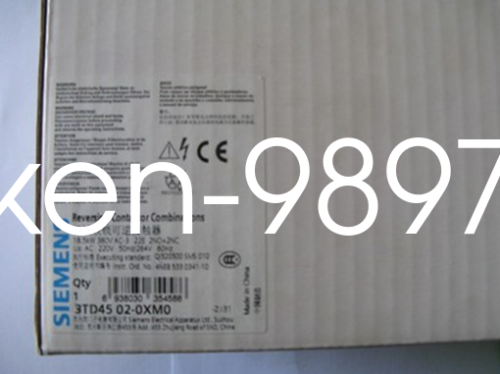 1PC New SIEMENS Contactor 3TD4502-0XM0 AC220V