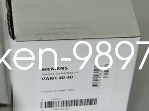 1PC New SIEMENS Control ball Value 2-Port VAI61.40-40 DN40