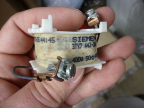 SIEMENS 3TY7443-0AV0 Electric Motor Control Mag Starter Relay Coil 400 480 Volt