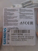 Siemens 3RT19 46-6D Contactor Contacts For Contactors With 3 Main Contacts S3