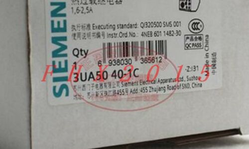 NEW SIEMENS 3UA5040-1C 3UA50401C