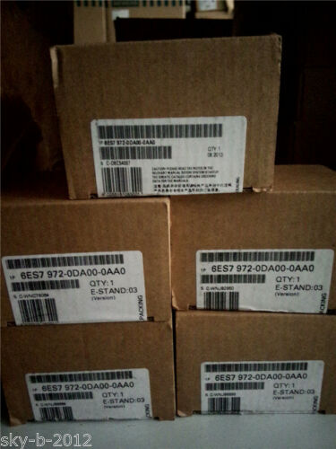 1 pcs new Siemens 6es7 972-0DA00-0AA0 6es7972-0DA00-0AA0 new in box