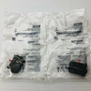 LOT OF 2 SIEMENS 3SU1400-1AA10-3CA0 CONTACT MODULE GB/T14048.5/50Hz /G190627 580