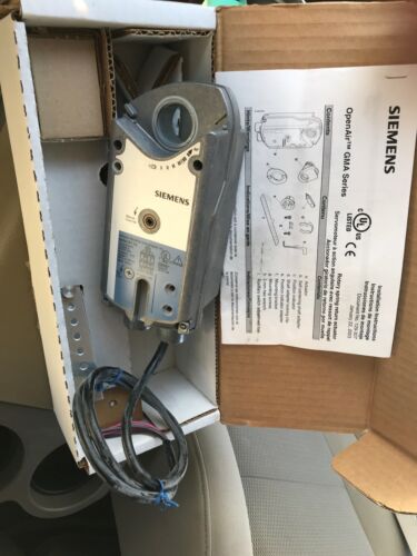 New Siemens GMA161. 1U Open Air Actuator SR 24V, 62 In. Lb, 0-10