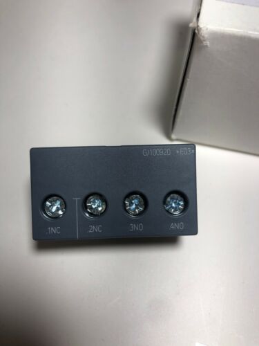 NEW SIEMENS 3RA6913-1A COMPACT STARTER AUXILARY SWITCH Warranty Fast Shipping