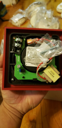 SIEMENS S-LP70 / 500-698801 RED 70V FIRE ALARM SPEAKER NEW FREE SHIPPING