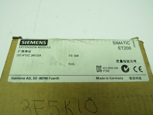 Siemens 6ES7 142-1BD40-0XA0 Simatic ET200 Digital Output Module