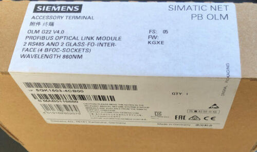 6GK1503-4CB00 SIEMENS ACCESSORY TERMINAL OLM G22 V4.0 .NEW IN BOX .1PCS