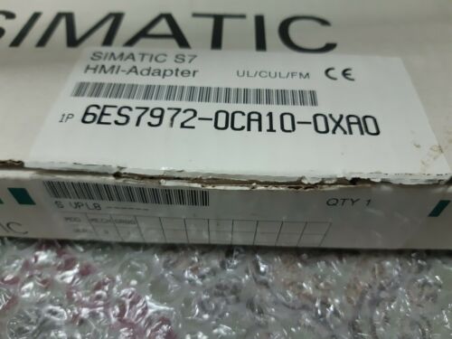 SIEMENS 6ES7972-0CA10-0XA0 6ES79720CA100XA0 ADAPTER HMI RS232/3964