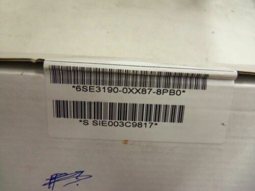 SIEMENS 6SE3190-0XX87-8PB0 *FACTORY SEALED*