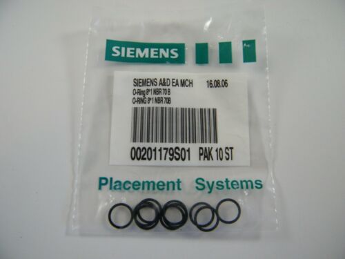 80 NEW ~ SIEMENS ~ O-RINGS 8*1 NBR 70B ~ PART 00201179-01 ~ A&D EA MCH
