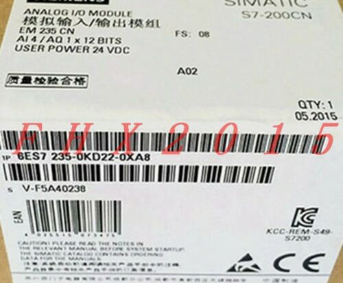 ONE NEW Siemens EM235 6ES7 235-OKD22-0XA8