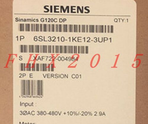 ONE NEW Siemens 6SL3210-1KE12-3UP1