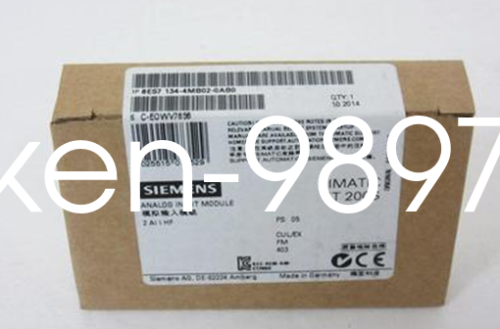 1PC New Siemens 6ES7134-4MB02-0AB0 Analog Input Module #RS8