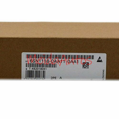New in box Siemens 6SN1 118-0AA11-0AA1 6SN1118-0AA11-0AA1 One year warranty