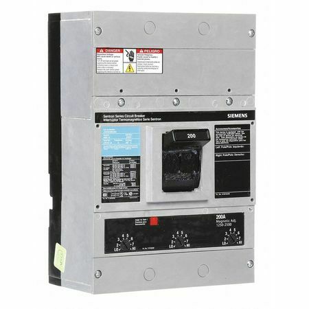 SIEMENS JXD23B200 3P Standard Circuit Breaker 200A 240VAC