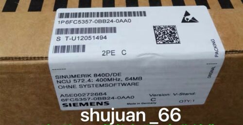SIEMENS 6FC5357-0BB24-0AA0 NEW IN BOX SINUMERIK 840D/DE NCU 572.4