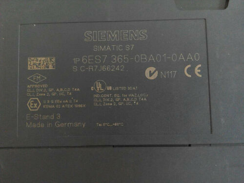 1PC New Siemens PLC 6ES7 365-0BA01-0AA0