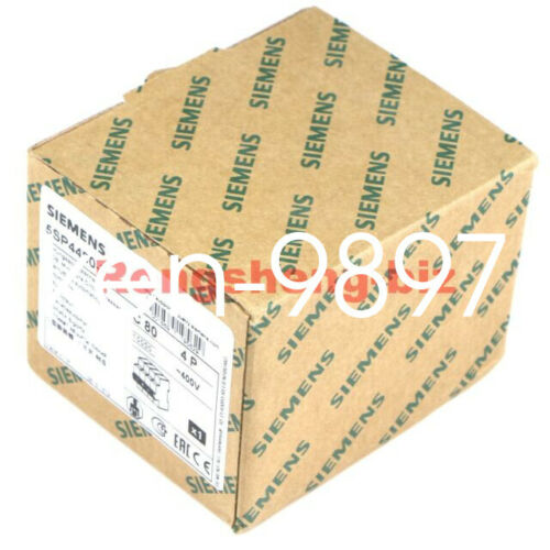 1PC New SIEMENS Heavy Duty Circuit Breaker 5SP4480-7 4P C Type 80A