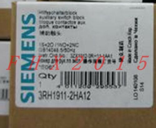 ONE NEW Siemens auxiliary contact 3RH1911-2HA12