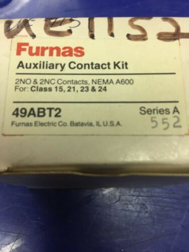 Siemens Furnas 49ABT2 Auxiliary Aux Contact Kit