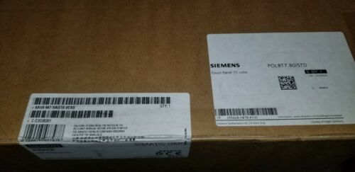 NIB SIEMENS Simatic HMI OEM TP1500 Climatix TOUCH PANEL 6AV6 647-5AG10-0CX0