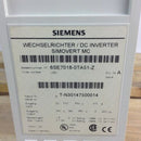 6SE7018-0TA51-Z Siemens Simovert Masterdrive DC/AC inverter 6SE70180TA51Z 6SE701