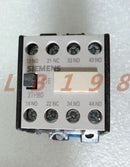 ONE SIEMENS contactor type intermediate relay 3TH8031-0XM0