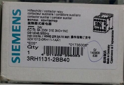 1Pc Siemens Relay 3RH1122-2BB40 3RH11222BB40 ih